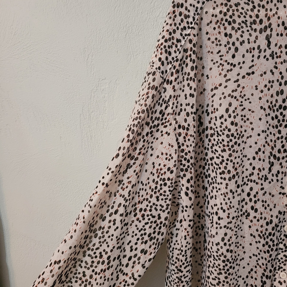 Max Studio Unique Ruffle Back Blouse - image 4